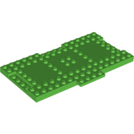 Plaatje in Gallery viewer laden, LEGO® los onderdeel Steen Aangepast in kleur Fel Groen 18922