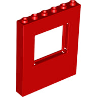 Plaatje in Gallery viewer laden, LEGO® los onderdeel Paneel in kleur Rood 15627