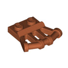 LEGO® los onderdeel Plaat Aangepast Donker Oranje 92692