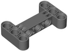 LEGO® Technische Hefbalk Donker Blauwachtig Grijs 14720