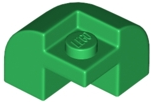 LEGO® los onderdeel Dakpan Gebogen in kleur Groen 67810