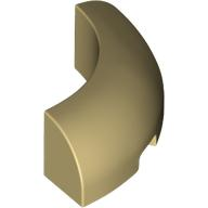 LEGO® los onderdeel Steen Rond in kleur Geelbruin 65617