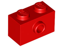 Plaatje in Gallery viewer laden, LEGO® los onderdeel Steen Aangepast in kleur Rood 86876