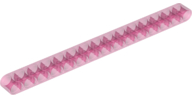 LEGO® Technische Hefbalk Doorzichtig Donkerroze 32278