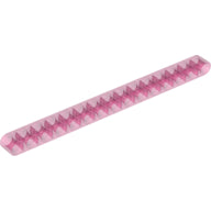 LEGO® Technische Hefbalk Doorzichtig Donkerroze 32278