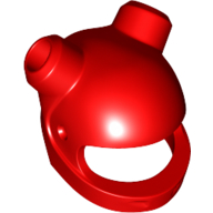 LEGO® los onderdeel Hoofddeksels in kleur Rood 82252