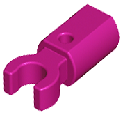 LEGO® los onderdeel Staaf in kleur Magenta 11090