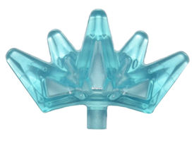 LEGO® Hoofddeksel Accessoire Doorzichtig Lichtblauw 25974