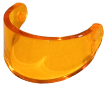 Plaatje in Gallery viewer laden, LEGO® Hoofddeksel Accessoire Doorzichtig Oranje 2447