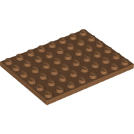 LEGO® los onderdeel Plaat Algemeen in kleur Medium Noga 3036