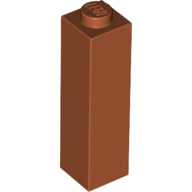 LEGO® los onderdeel Steen in kleur Donker Oranje 14716