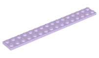 Plaatje in Gallery viewer laden, LEGO® los onderdeel Plaat Algemeen in kleur Lavendel 4282