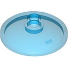 LEGO® los onderdeel Schaal Doorzichtig Donkerblauw 43898