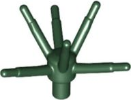 LEGO® los onderdeel Plant & Struik Donkergroen 19119