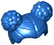 LEGO® los onderdeel Haar in kleur Blauw 65579