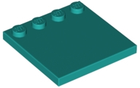 LEGO® los onderdeel Tegel Aangepast Donker Turkoois 6179
