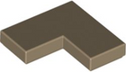 LEGO® los onderdeel Tegel Algemeen Donker Geelbruin 14719