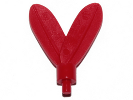 LEGO® los onderdeel Hoofddeksel Accessoire Rood 30126