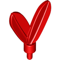 Plaatje in Gallery viewer laden, LEGO® los onderdeel Hoofddeksel Accessoire Rood 30126