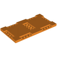 LEGO® los onderdeel Steen Aangepast in kleur Oranje 71772