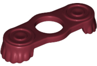 LEGO® los onderdeel Lijf Accessoire in kleur Donkerrood 2526