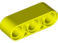 Plaatje in Gallery viewer laden, LEGO® los onderdeel Technische Hefbalk Neon geel 32523