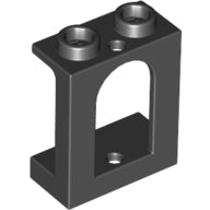 LEGO® los onderdeel Raamkozijn in kleur Zwart 90195