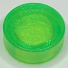 LEGO® los onderdeel Tegel Rond Doorzichtig groen opaal 98138