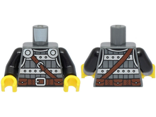 Plaatje in Gallery viewer laden, LEGO® Lijf met Motief Donker Blauwachtig Grijs 973pb4777c01