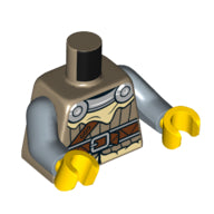 LEGO® Lijf met Motief Donker Geelbruin 973pb4778c01