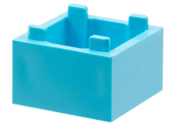 LEGO® los onderdeel Container Medium Azuurblauw 35700