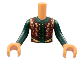 LEGO® los onderdeel Romp in kleur Noga FTBpb074c01
