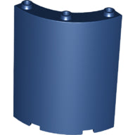 Plaatje in Gallery viewer laden, LEGO® los onderdeel Cilinder in kleur Donkerblauw 30562
