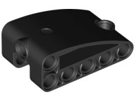 LEGO® los onderdeel Technisch Paneel in kleur Zwart 80285