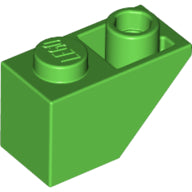 LEGO® los onderdeel Dakpan Omgekeerd in kleur Fel Groen 3665