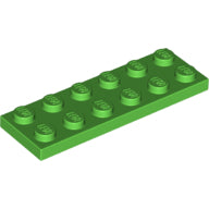 LEGO® los onderdeel Plaat Algemeen in kleur Fel Groen 3795