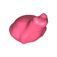 LEGO® los onderdeel Landdier in kleur Koraal x223