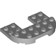 LEGO® los onderdeel Plaat Rond Licht Blauwachtig Grijs 89681