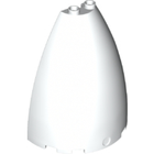 LEGO® los onderdeel Kegel in kleur Wit 18909