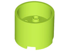 Plaatje in Gallery viewer laden, LEGO® los onderdeel Steen Rond in kleur Limoen 73111