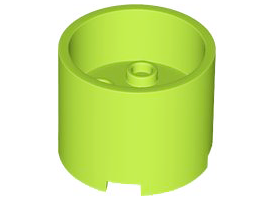 LEGO® los onderdeel Steen Rond in kleur Limoen 73111