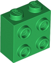 Plaatje in Gallery viewer laden, LEGO® los onderdeel Steen Aangepast in kleur Groen 22885