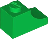 Plaatje in Gallery viewer laden, LEGO® los onderdeel Steen Boog in kleur Groen 78666