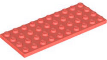 Plaatje in Gallery viewer laden, LEGO® los onderdeel Plaat Algemeen in kleur Koraal 3030