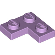 Plaatje in Gallery viewer laden, LEGO® los onderdeel Plaat Algemeen in kleur Lavendel 2420