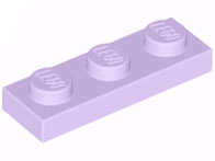LEGO® los onderdeel Plaat Algemeen in kleur Lavendel 3623