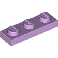 LEGO® los onderdeel Plaat Algemeen in kleur Lavendel 3623