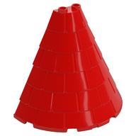 Plaatje in Gallery viewer laden, LEGO® los onderdeel Dak in kleur Rood 1746