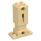 LEGO® los onderdeel Steen Aangepast Geelbruin 80432c01