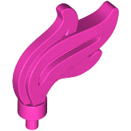 Plaatje in Gallery viewer laden, LEGO® los onderdeel Hoofddeksel Accessoire Donker Roze 64647